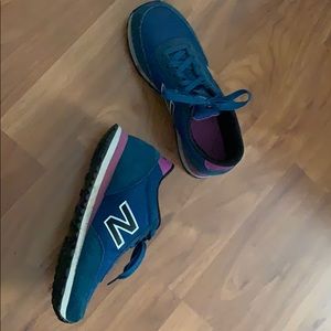 NB 501 shoes - Turquoise and purple